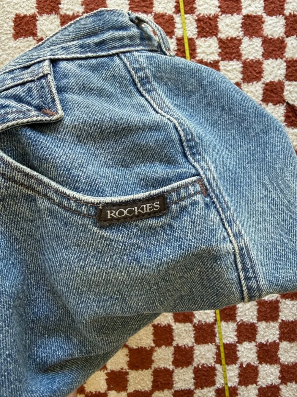 Vintage 80s Rocky Mountain High Waisted Jeans 100% cotton (Rockies) - Picture 11 of 11